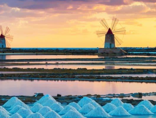 Die Salinen von Marsala: wo man den schönsten Sonnenuntergang Siziliens sehen kann