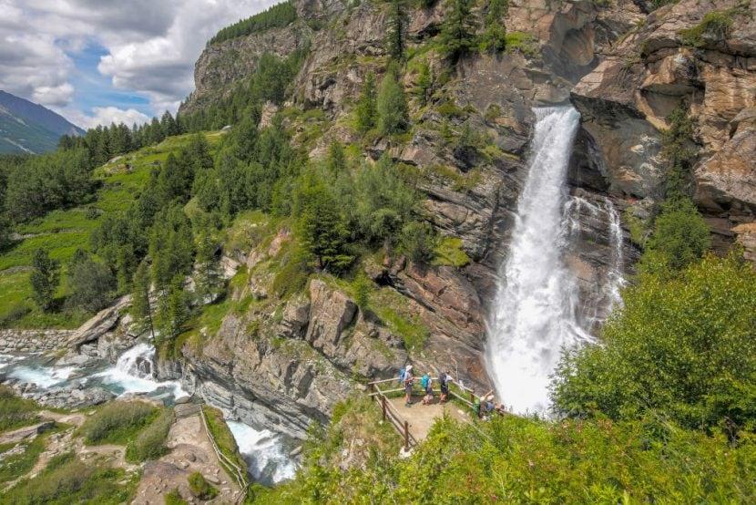Die Wasserfälle von Lillaz