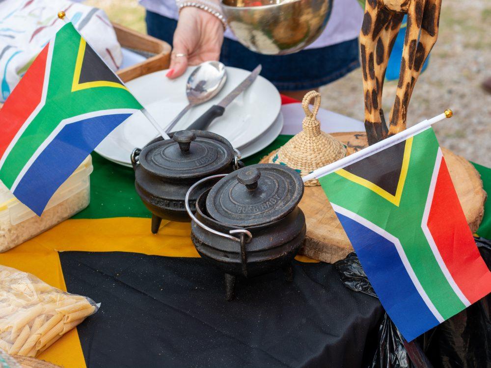 Tag der Freiheit in Südafrika typische Küche
