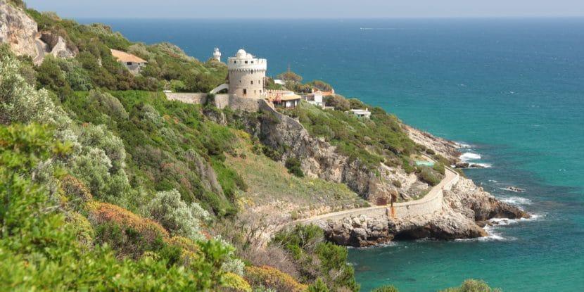 Radweg Rom - San Felice Circeo: Strecke und Karte