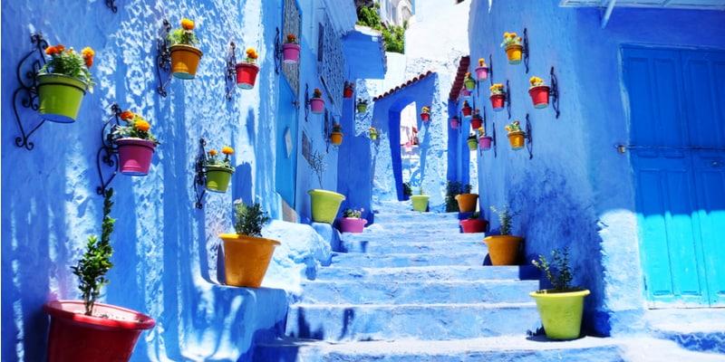 Chefchaouen Straßen