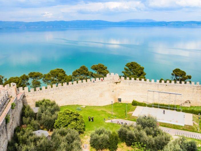 Lago Trasimeno: Sehenswürdigkeiten, Dörfer und Wanderungen
