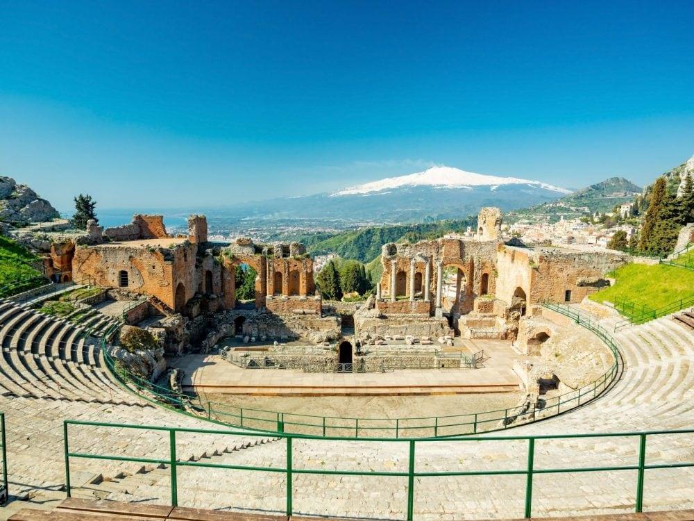 Das Griechische Theater von Taormina