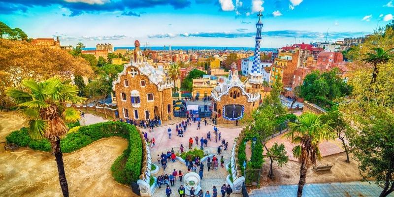 Werke von Gaudí, Barcelona