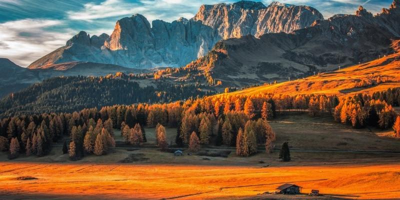 Laub in Italien