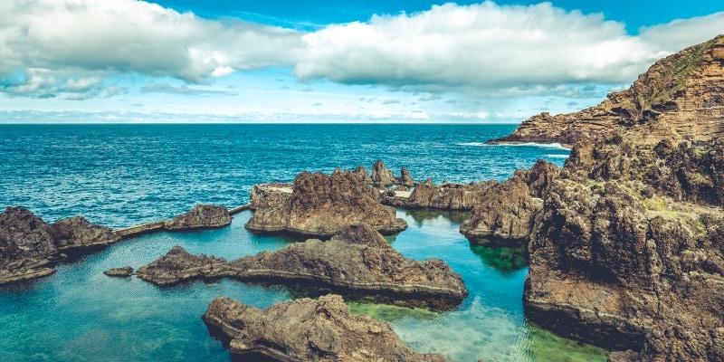 Natürliche Pools Madeira