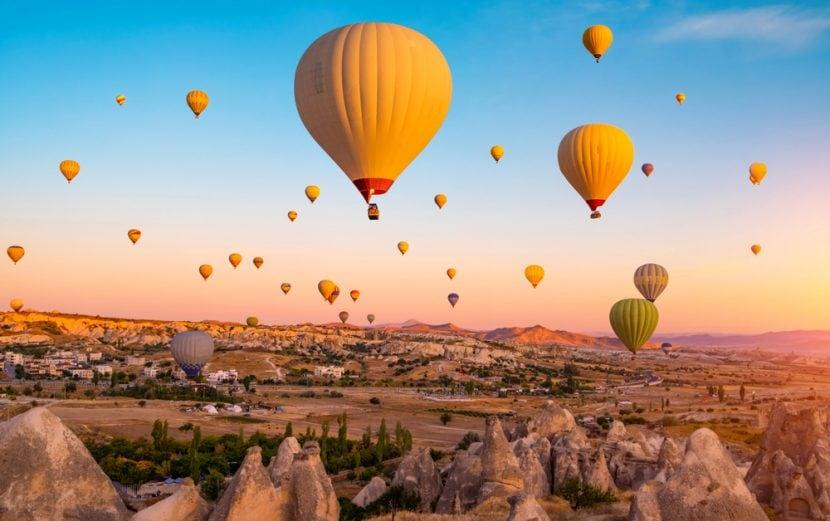 Kappadokien Heißluftballons