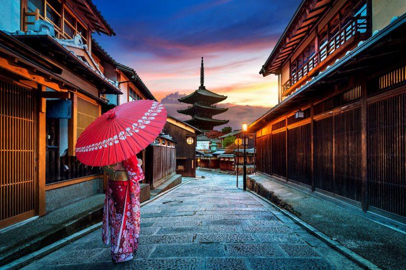 Kyoto was zu sehen ist
