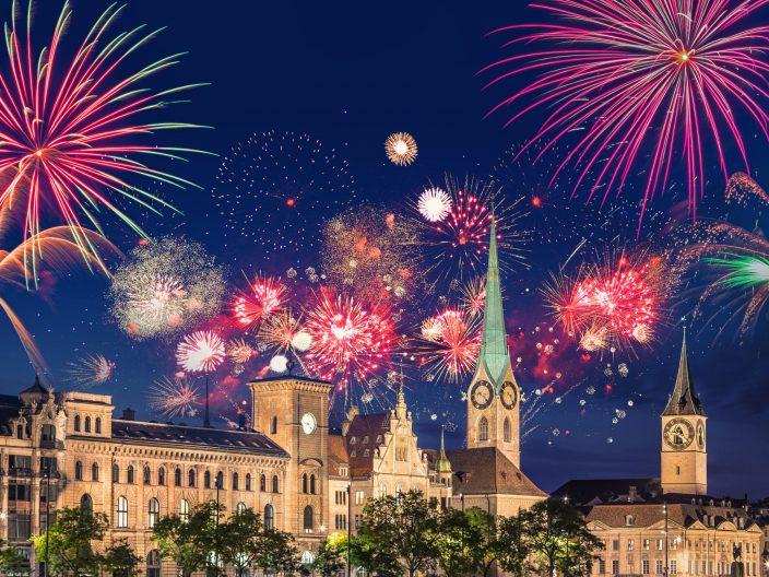 Silvester in Zürich