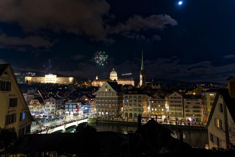Silvester in Zürich